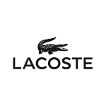 Exempel på Lacoste logo, kombinationslogotype